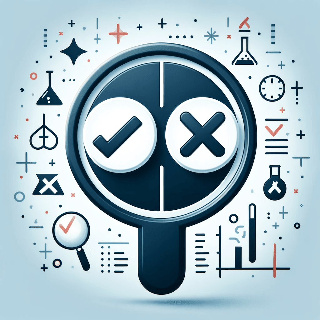 Positive and negative predictive values