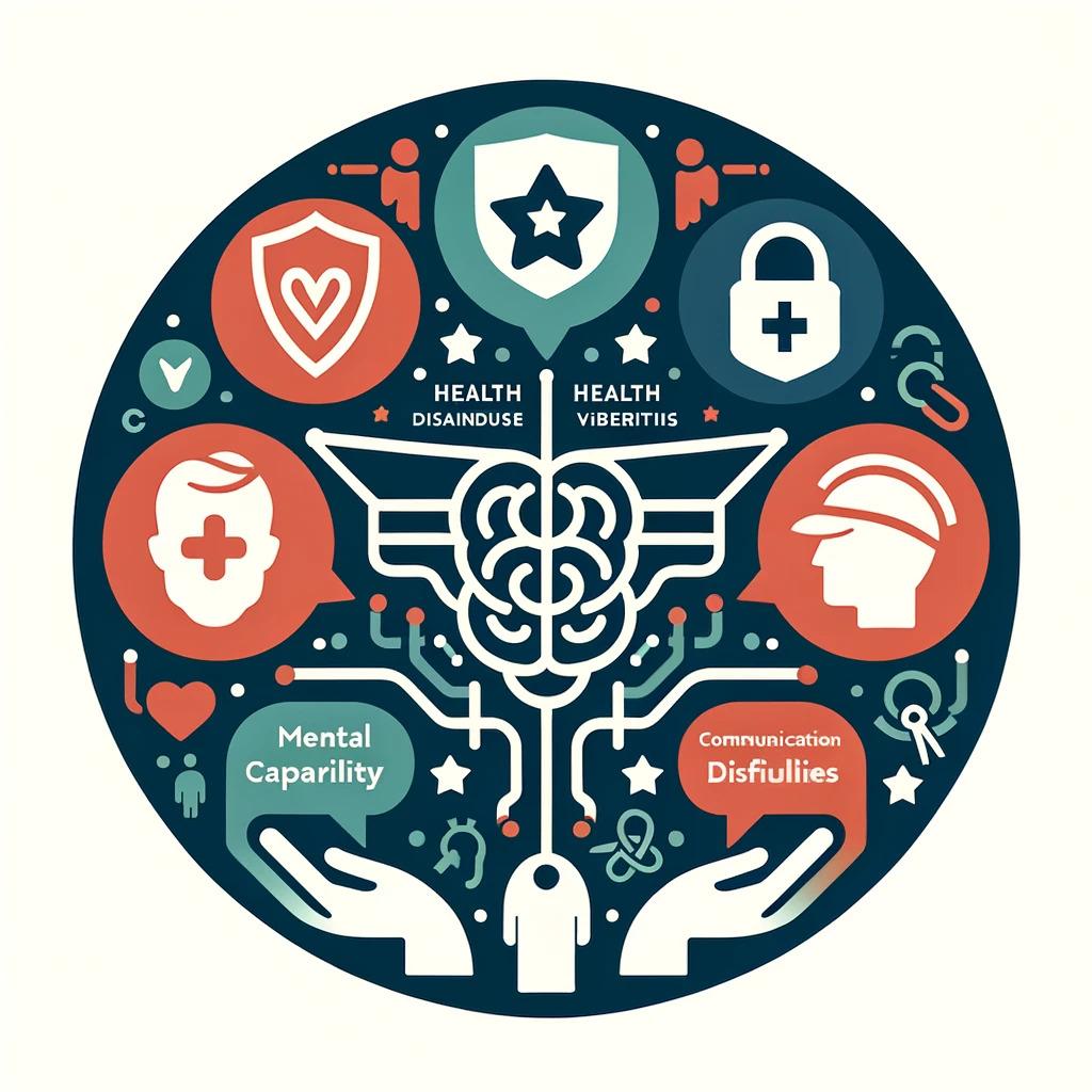 Health disadvantage and vulnerabilities, including veterans, mental capacity, safeguarding, and communication difficulties